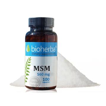 МСМ 560 мг, 100 капсули
